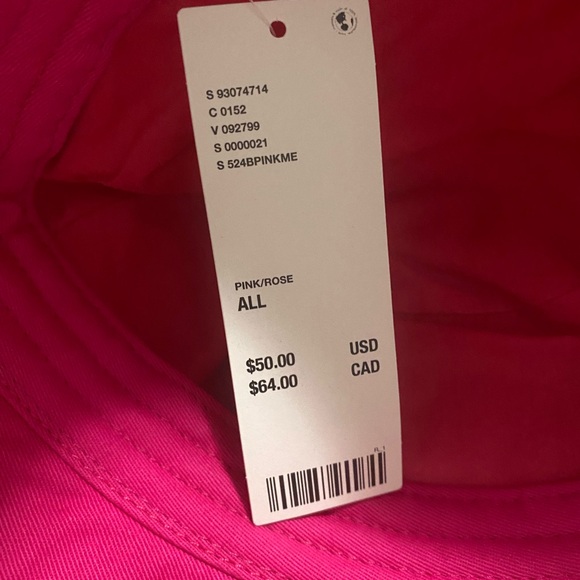 Boys Lie Pink Me L8R Rhinestone Bucket Hat NWT - Pink - Picture 6 of 6